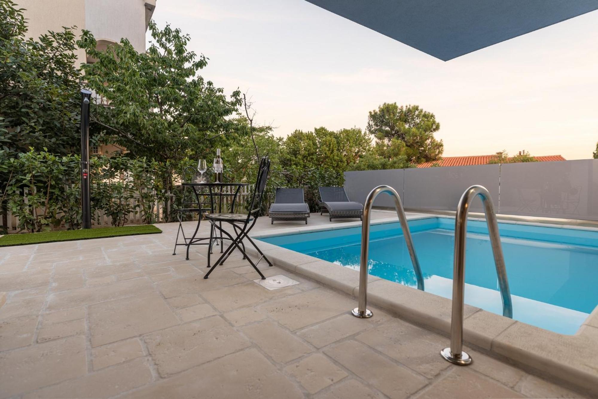 Luxury Villa Adria Apartments Krk Town Extérieur photo