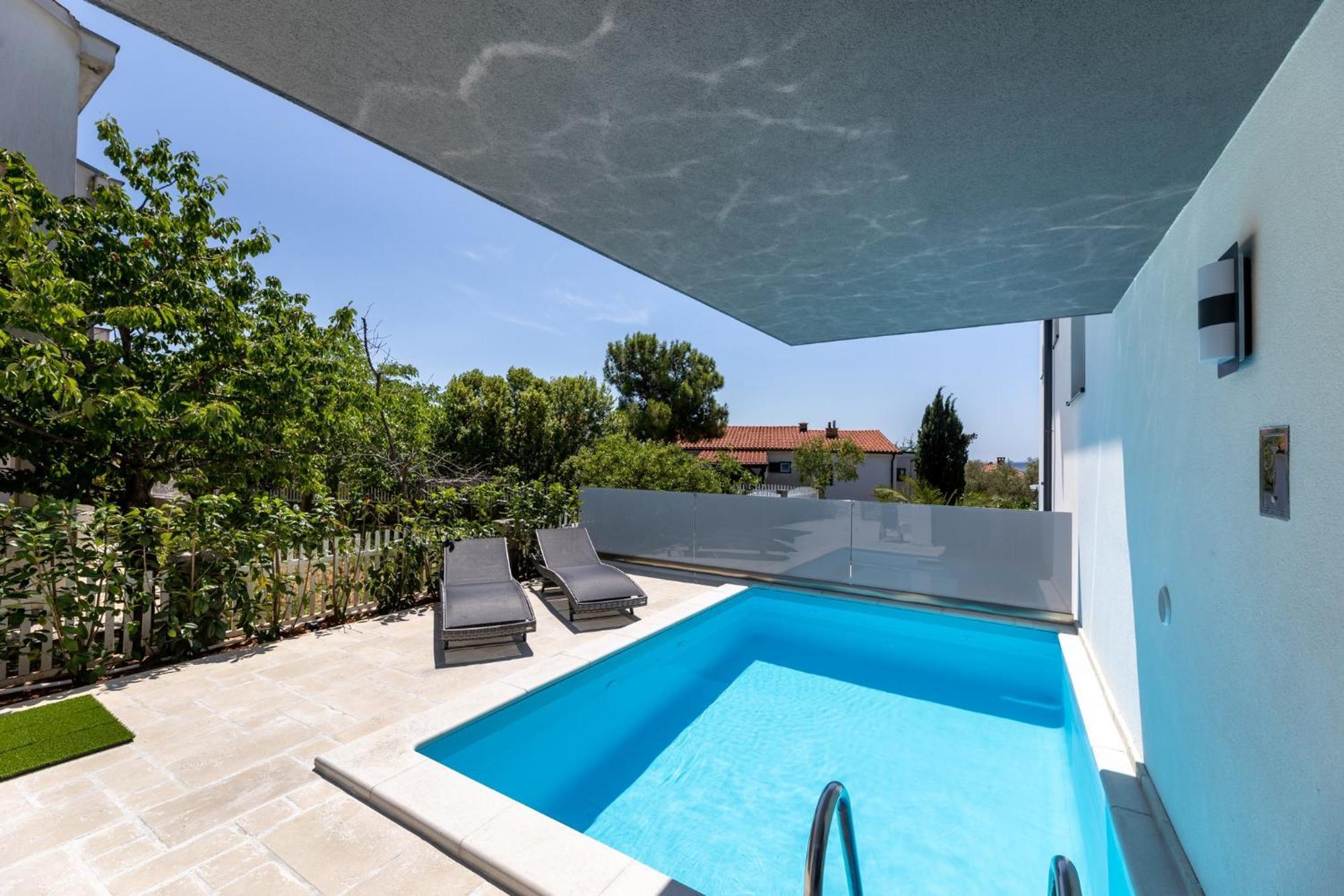 Luxury Villa Adria Apartments Krk Town Extérieur photo